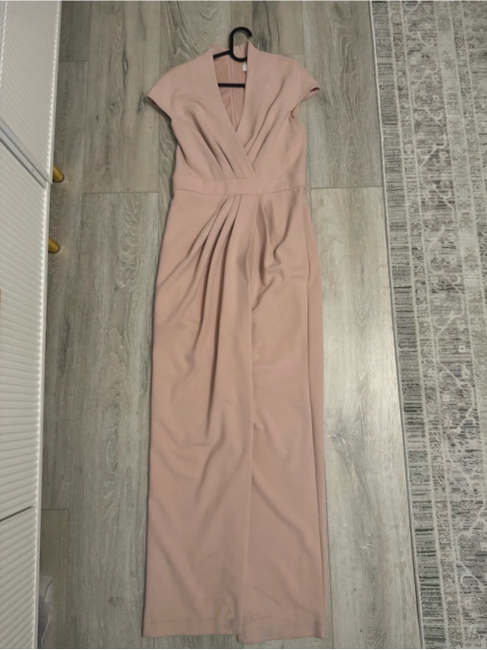 Elegant Blush Pink Maxi Dress